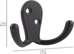 Amazon Basics Curved Zinc Robe Hook - Image 5