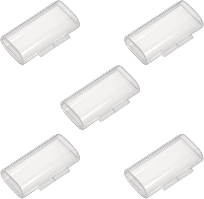 Fielect 2 x AAA Battery Storage Case Holder Organizer Box Transparent 5Pcs by Fielect