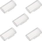Fielect 2 x AAA Battery Storage Case Holder Organizer Box Transparent 5Pcs by Fielect