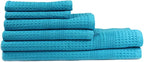 GILDEN TREE Waffle Towel Set Quick Dry Thin | 2 Bath Towels | 2 Hand Towels | 2 by GildenTree