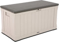 LIFETIME 60186 Heavy-Duty Outdoor Storage Deck Box, 116 Gallon, Desert Sand/Brown by Lifetime
