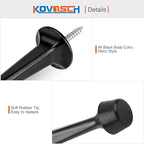 10 Pack Solid Rigid Door Stops - Image 4