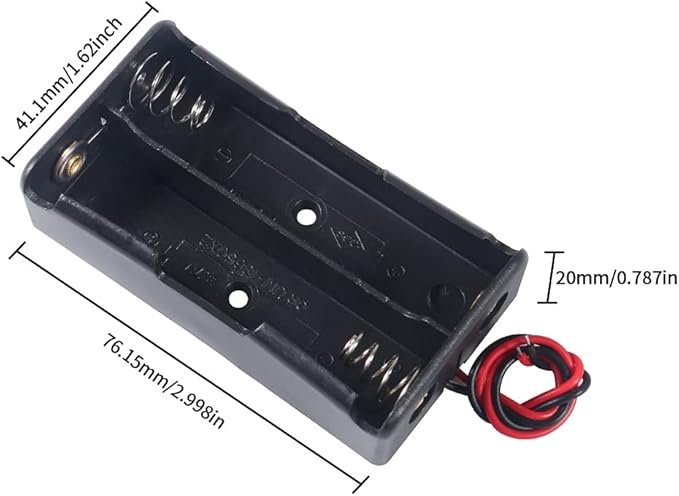 12PCS 18650 Battery Holder Bundle - Image 4