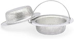 2 Pack Premium 304 Stainless Steel Kitchen Sink Strainer by Noridez