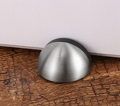 JQK Floor Door Stopper, Snowboard Hanger Storage Stainless Steel Sound - Image 3