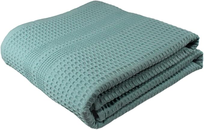 GILDEN TREE Waffle Bath Sheet Large Bath Towels Quick Dry Thin Body Towels by GildenTree