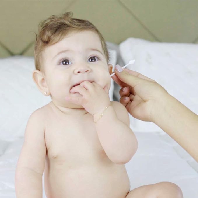 Baby Cotton Swabs, Organic Fragrance and Chlorine-Free Kids Safety Swabs - Image 4