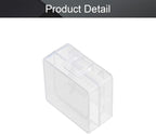 Fielect 2 x 18350 Battery Storage Case Holder Organizer Box Transparent - Image 4