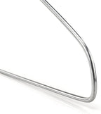 HANGERWORLD Silver Metal Wire Clothes Hangers 16inch 13 Gauge Clothes Garment - Image 5
