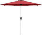 Simple Deluxe 9' Patio Umbrella Outdoor Table Market Yard Umbrella with Push Button Tilt/Crank by SimpleDeluxe