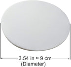 Door Knob Wall Shield, Large White Round Soft Door Stopper Wall Protector - Image 4