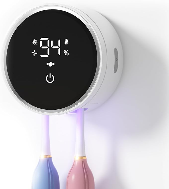 Toothbrush Sanitizer and Holder, Toothbrush Holders by Unknown