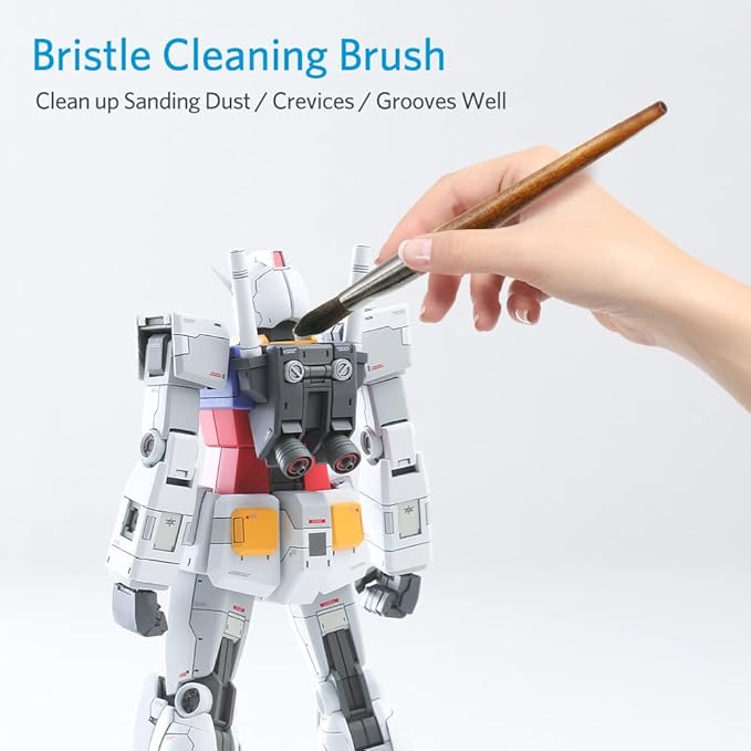 3PCS Model Cleaning Brush Kit Soft Figure Duster Brush, Professional Model - Image 3