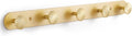 1 Pack Coat Rack Wall Mounted Gold Brass Towel Hooks by JIASENBAO