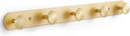 1 Pack Coat Rack Wall Mounted Gold Brass Towel Hooks by JIASENBAO