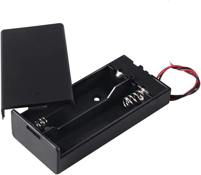 2Pcs18650 Battery Storage Case 2 Slots x 3.7V - Image 5