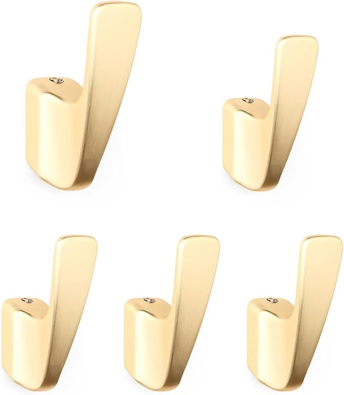 SARIHOSY5 Packs Coat Hooks, Metal Hooks by SARIHOSY