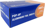 Pre-Cut Pop-Up Aluminum Foil Sheets, 9 x 10.75 Inches, 500 Sheets Bulk Pack – - Image 5