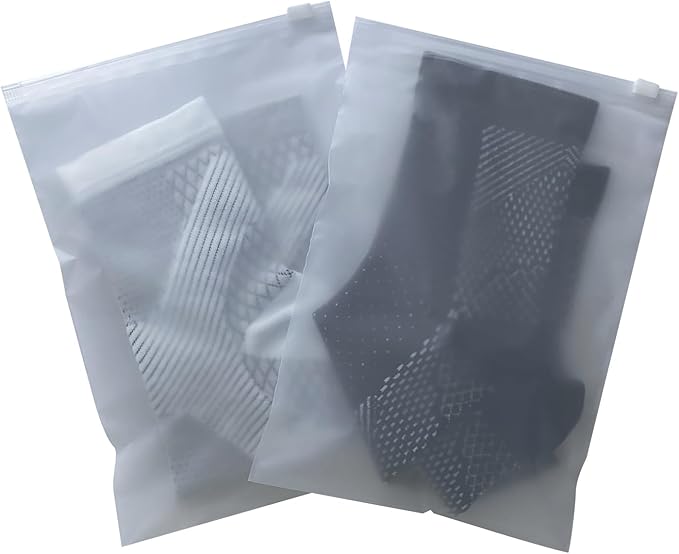 100Pcs Sock Packaging Bags for Shipping by Motomy
