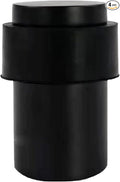 KHTUMEWARE 4 Pack 2 in Floor Door Stopper, Matte Black Door Stop, Wall by khtumeware