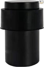 KHTUMEWARE 4 Pack 2 in Floor Door Stopper, Matte Black Door Stop, Wall by khtumeware