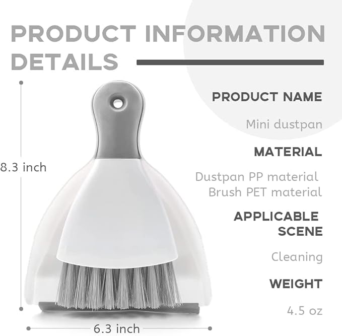 Small Dust Pan and Brush Broom - Image 5