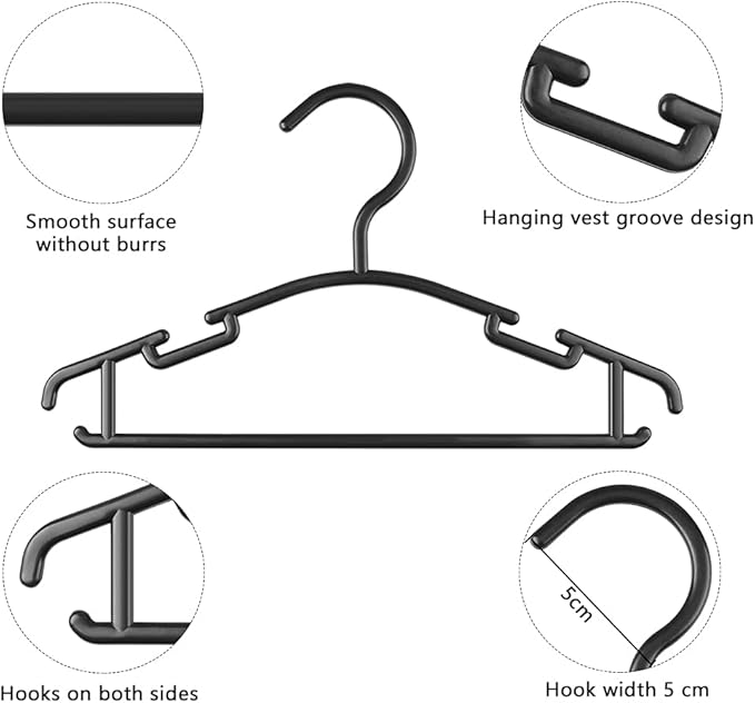 GoodtoU Toddler Hangers Plastic Hanger - Image 2