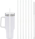 6 Pcs Replacement Straw for Stanley Adventure Quencher 40 oz 30 oz Cup Tumbler by CXLL