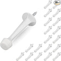 HOMOTEK 20 Pack Heavy Duty Solid Rigid Door Stop by HOMOTEK