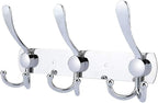 Coat Rack Wall Mounted, 3 Tri Stainless Steel Coat Hook by YUNISS