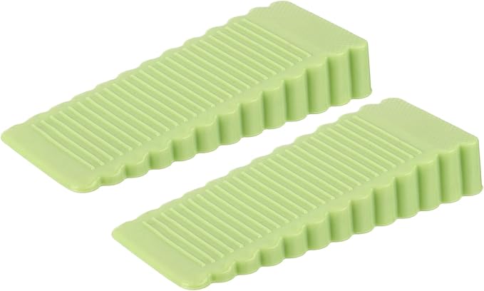 uxcell 2 Pcs Door Stoppers for Bottom of Door, 15mm/0.59 Inch Door Stops by uxcell