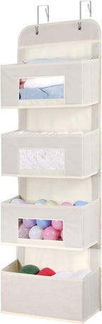 MAX Houser 4-Shelf Over The Door Hanging Organizer - Image 3