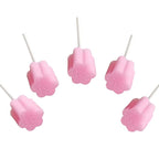 Disposable Oral Care Swabs-Untreated Mouth Cleaning and Care Sponge Swabsticks by MUNKCARE