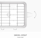 simplehuman Large Capacity Dish Drying Rack - Image 3