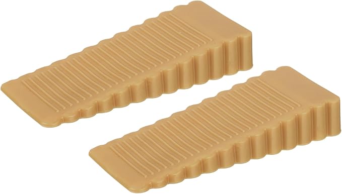 uxcell 2 Pcs Door Stoppers for Bottom of Door, 15mm/0.59 Inch Door Stops by uxcell