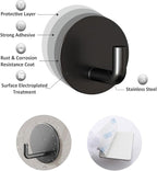 8 Pack Adhesive Towel Hooks for Bathroom, Stick on Hooks Bathroom Kitchen for - Image 5