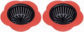 Silicone Kitchen Sink Strainer 2 Pack, Pouring strainers，Drain FilterLarge Wide by Tmflove