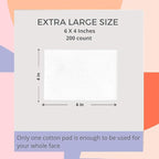 White Rabbit – Naked Cotton Textured – Unbleached Perforated Cotton Pads - Image 2