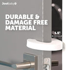 Jool Baby Door Pinch Guards – Slam Preventer – Babyproof Doors to Avoid Pinched - Image 3