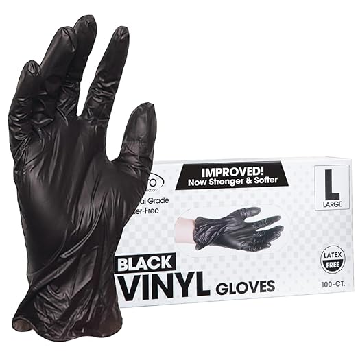 ForPro Professional Collection Disposable Vinyl Gloves, Industrial Grade - Image 2