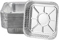 Non-Stick Disposable Air Fryer Aluminum Foil Liners Square 50PCS, Oil-Proof by ANQIA