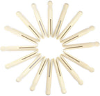 Hanobo 25 Pack Round Wooden Traditional Clothespins by Hanobo