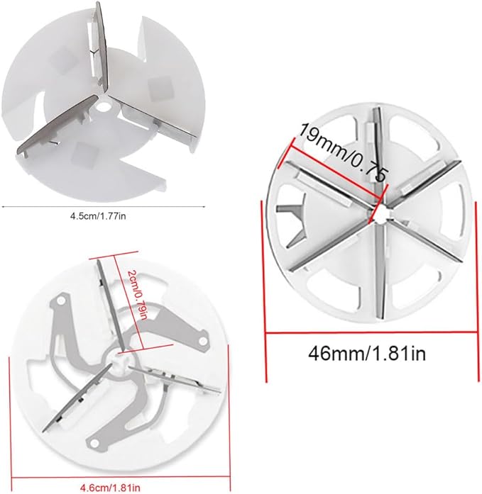 9 Pack Fabric Shaver Blades Replacement Electric Lint Remover Blade Parts - Image 2