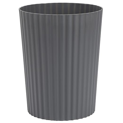 JiatuA Small Trash Can Plastic Wastebasket Round Garbage Container Bin by JiatuA
