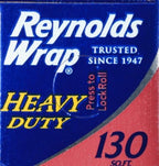 Reynolds Wrap Heavy Duty Aluminum Foil Roll, Thick Heavy Duty Foil - Image 13