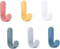 12 Pack Adhesive Hooks Utility Wall Hooks Key Hooks by Ducige
