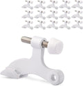 16 Pack Hinge Pin Door Stopper White by KOVOSCH