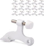 16 Pack Hinge Pin Door Stopper White by KOVOSCH