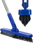 CELOX Grout Brush with Long Handle V-Shape Grout Line Scrubber with Stiff by CELOX