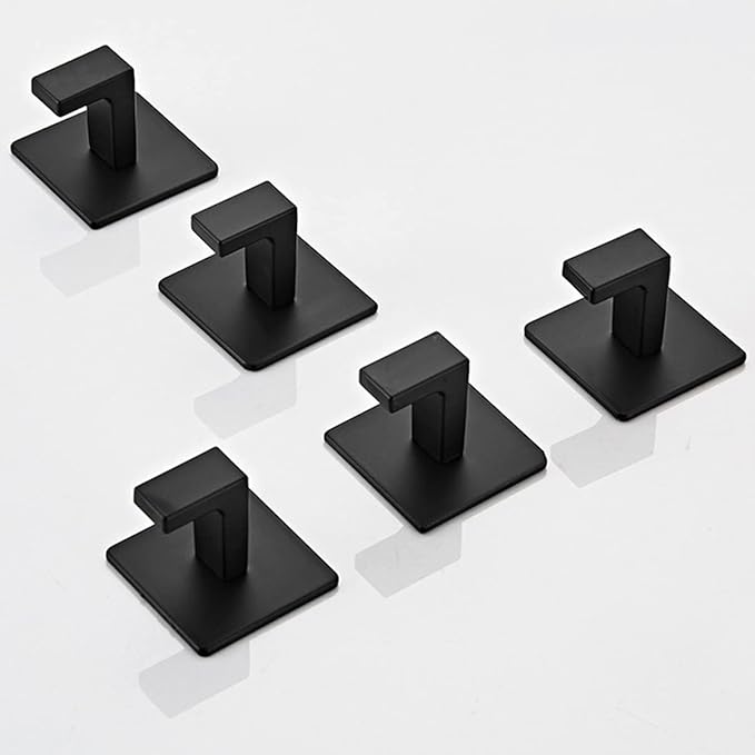 Flybath Coat Hook SUS 304 Stainless Steel Towel Robe Hooks Square Bathroom - Image 8